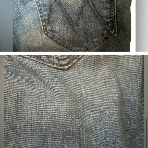 MOTHER Denim The Looker Crop in Wishful Drinking - Picture 3 of 3